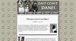 Desktop Screenshot of eastcoastdanes.com